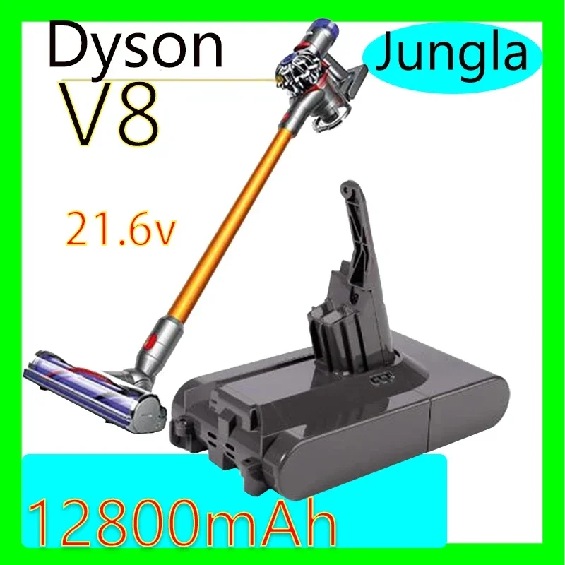 12800Mah 21,6 V Batterie Fuir Dyson V8 Absolute/Flauschigen/Tier/Li-Ion Staubsauger Muslimate