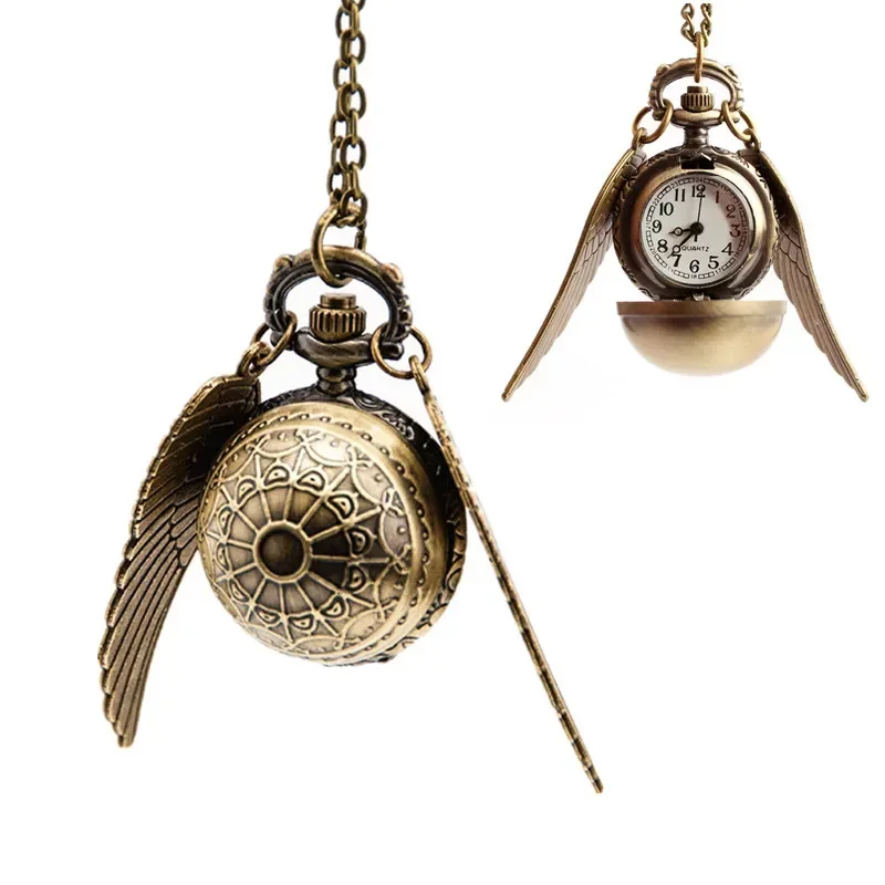 Hot Toys Harris Potter Retro Ball Pocket Watch Movie Periferiche Boccino Ball Collana Giocattolo Per Bambini Collezione Regalo Quidditch