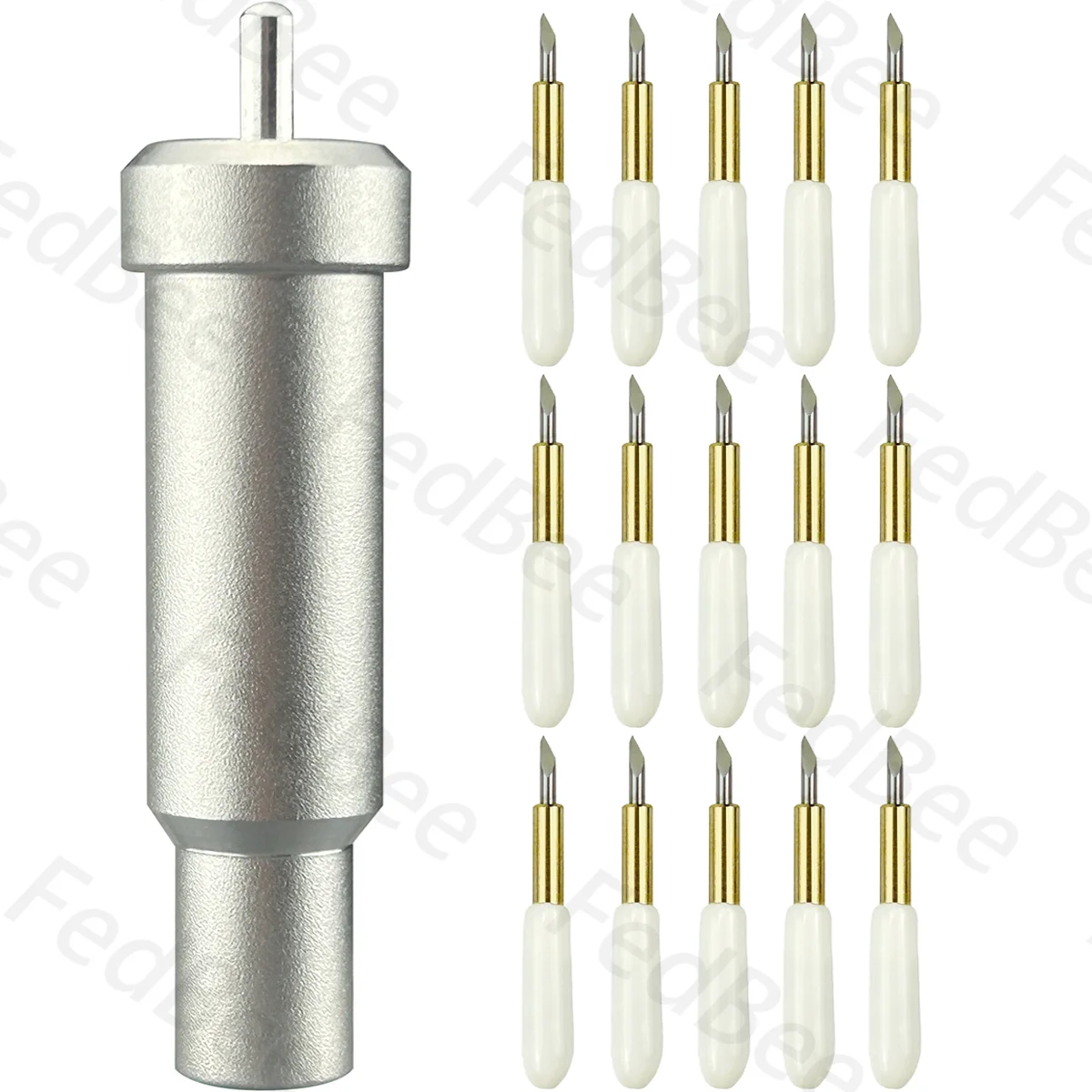 Lama A Punta Profonda Da 15 Pezzi + Custodia Da 1 Pezzo Per Cricut Maker 3 Venture Explore Air |