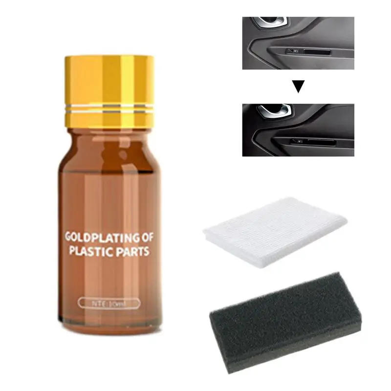 Trim Restorer Automotive Trim Coat Coating Agent Agente Rivitalizzante Crystal Plating Hydrofobic Car Detailing Trim Coating