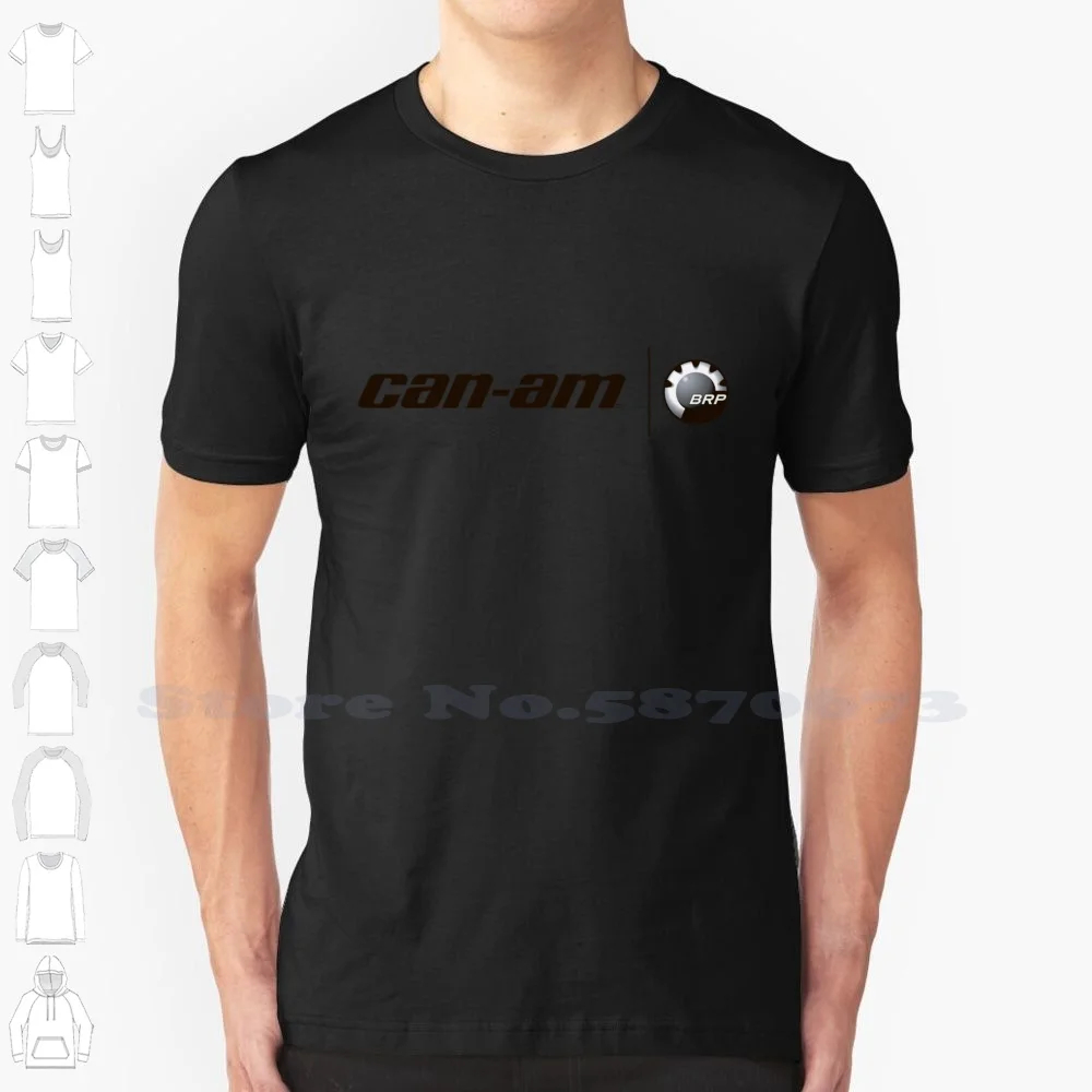 Can-Am Maglietta Bianca Nera Per Uomo Donna Moto Can Am Can Am Brp Trike 3 Ruote Moto Da Corsa Ride Bike