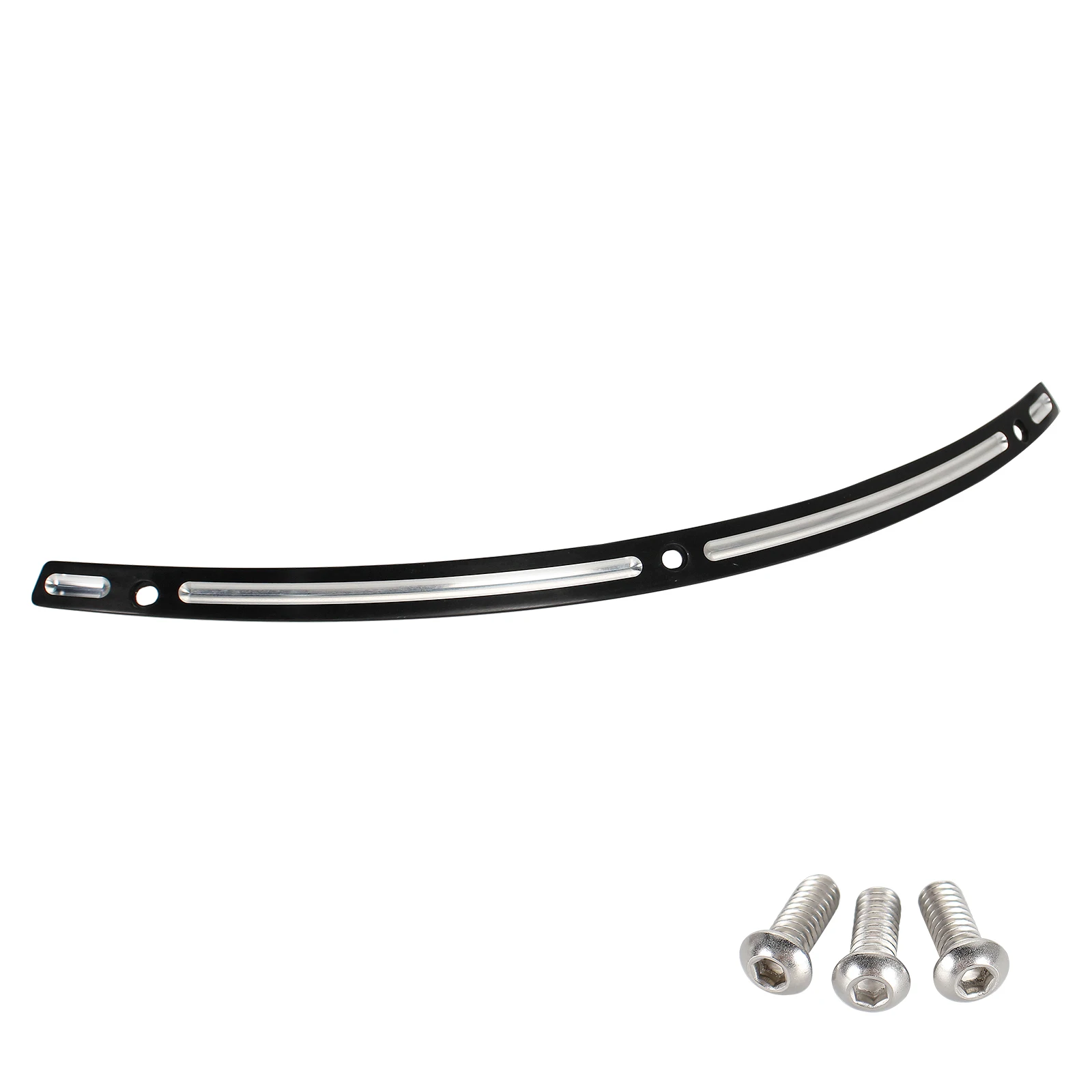 Parabrezza Rivestimento Parabrezza Cnc Nero Per Modelli Moto Halley Gliding Electra Glide Street Glide E Trike 1996-2013
