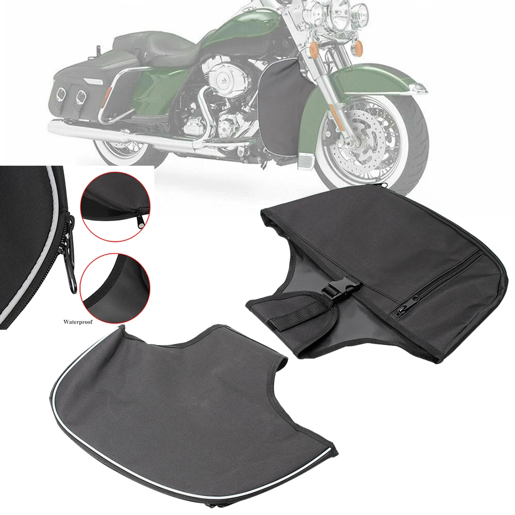 Motorcycle Leg Warmer Chaps Soft Lowers Protection Riders For Touring Electra Glide Standard Street Glide Road King Flhr 1980-21