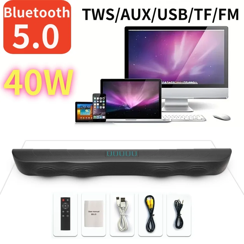 Cross Border New Bs-21 Small Fresh Color Bluetooth Speaker Home Computer Tv Sports Tf Card U Disk Outdoor Audio