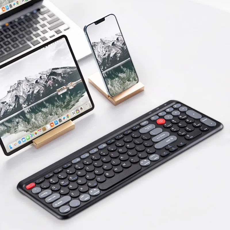 Tastiera Bluetooth Leggera Tablet Computer Tastiera Bluetooth Per Android Ios Huawei Xiaomi Tablet Per Ipad Air Mini 5
