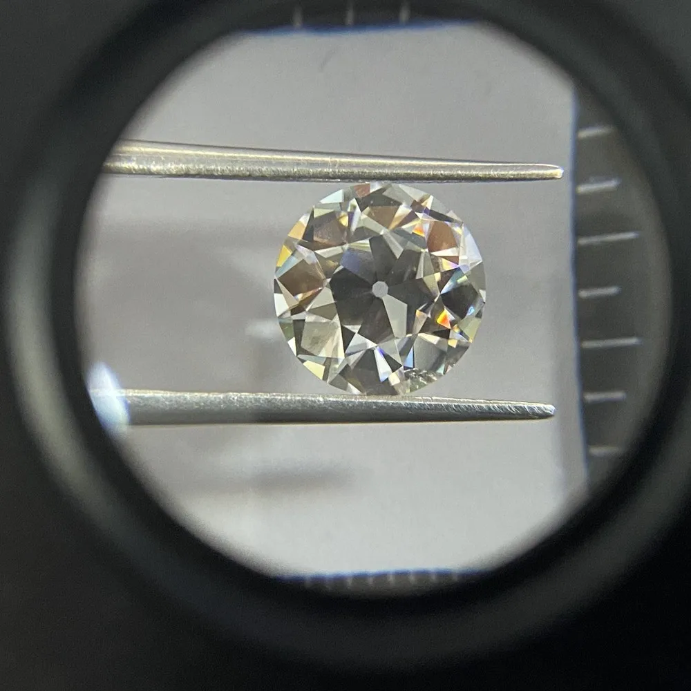 Meisidian 10Mm 4 Carati D Vvs1 Rotondo Vecchio Taglio Europeo Diamante Moissanite Sciolto Prezzo