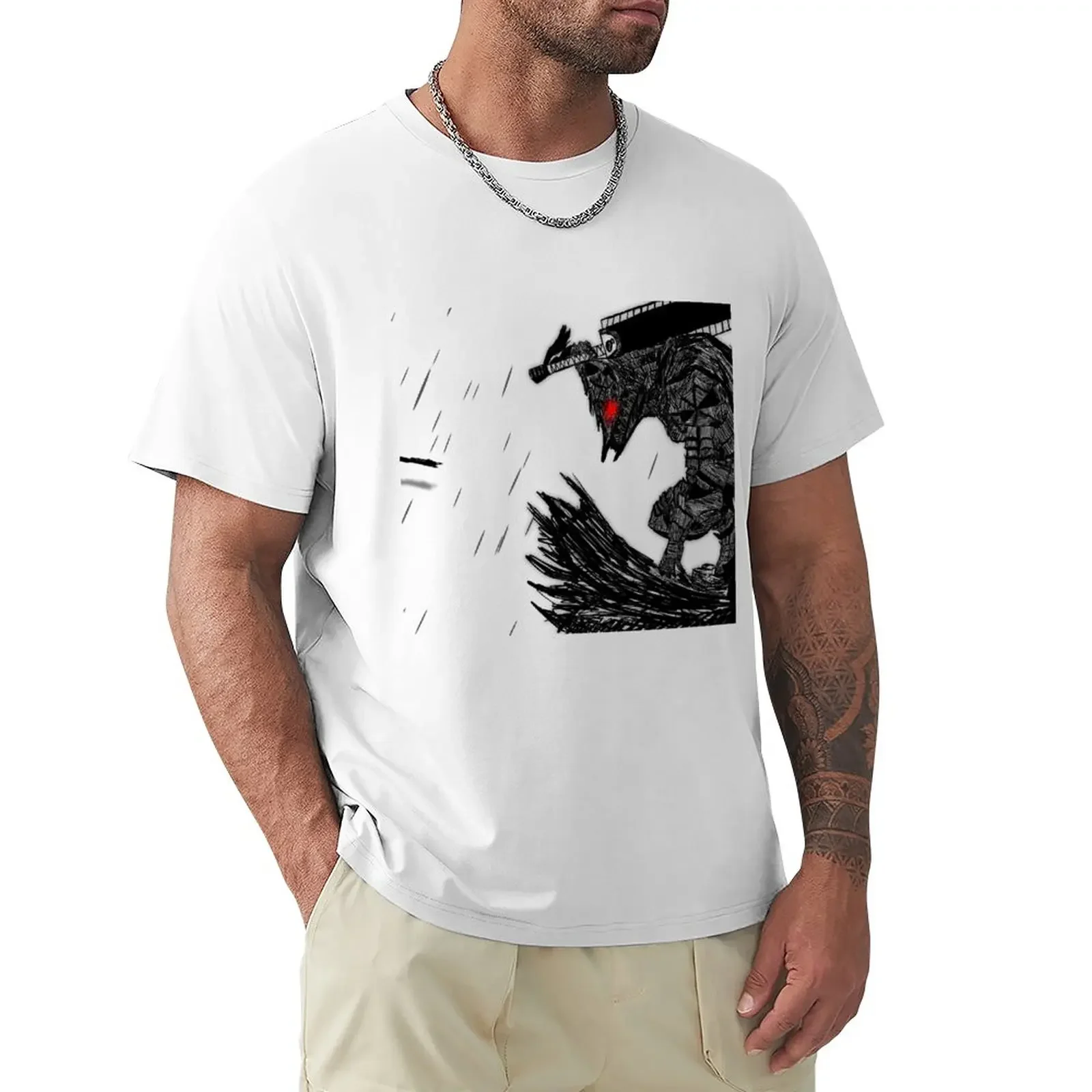 Berserker Armor Custom Art T-Shirt Top Animal Prinfor Boys T-Shirt For Men Pack