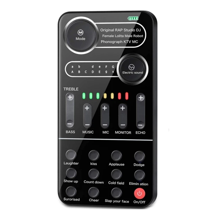 Nuovo Commercio A Marzo K9 Voice Changer Game Live Broadcast Mobile Computer Sound Card
