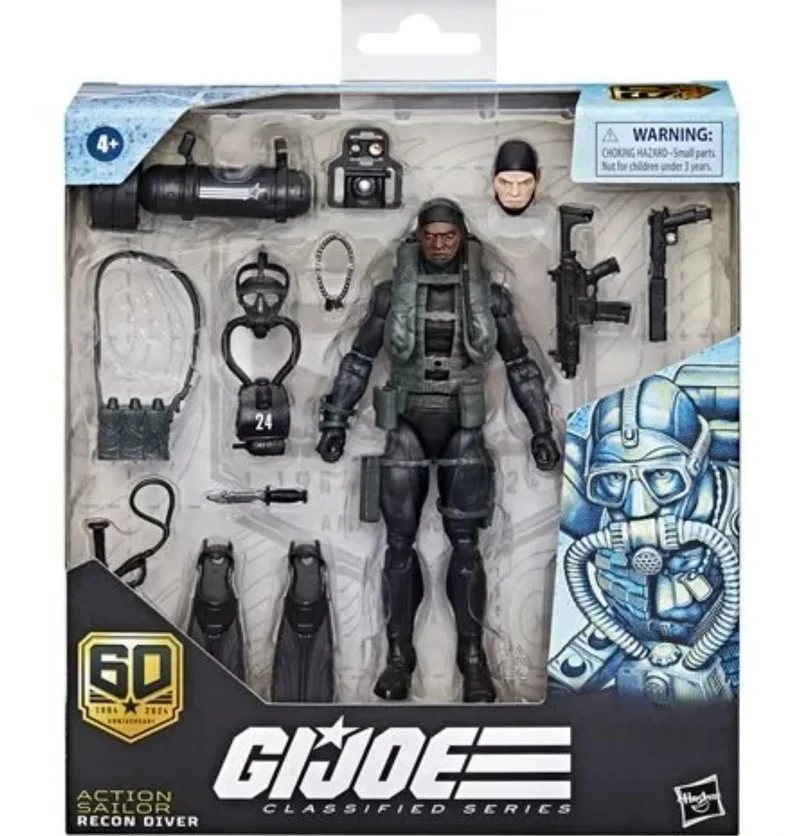 Figurina Recon Diver G.I. Joe Classificato Serie Figura Cobra Action Saildr Soldier Infantrv Anime Action Figures Gi Joe Gift Toy