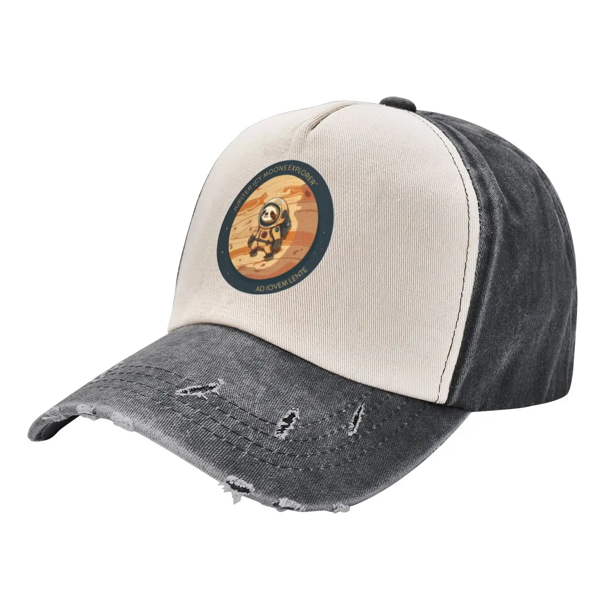 Esa Juice Mission Bradipo-Jupiter Icy Lune Explorer Berretto Da Baseball Cappello Da Golf Uomo Bobble Hat Donna 2024 Uomo