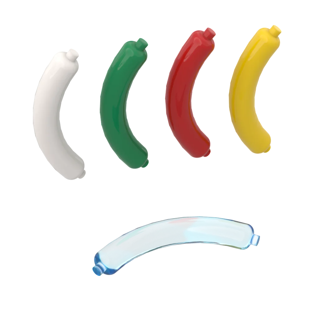 10Pcs High-Tech Assemble Particle 33078 Sausage 25994 Building Blocks Kit Replaceable Part Toys For Children Gifts