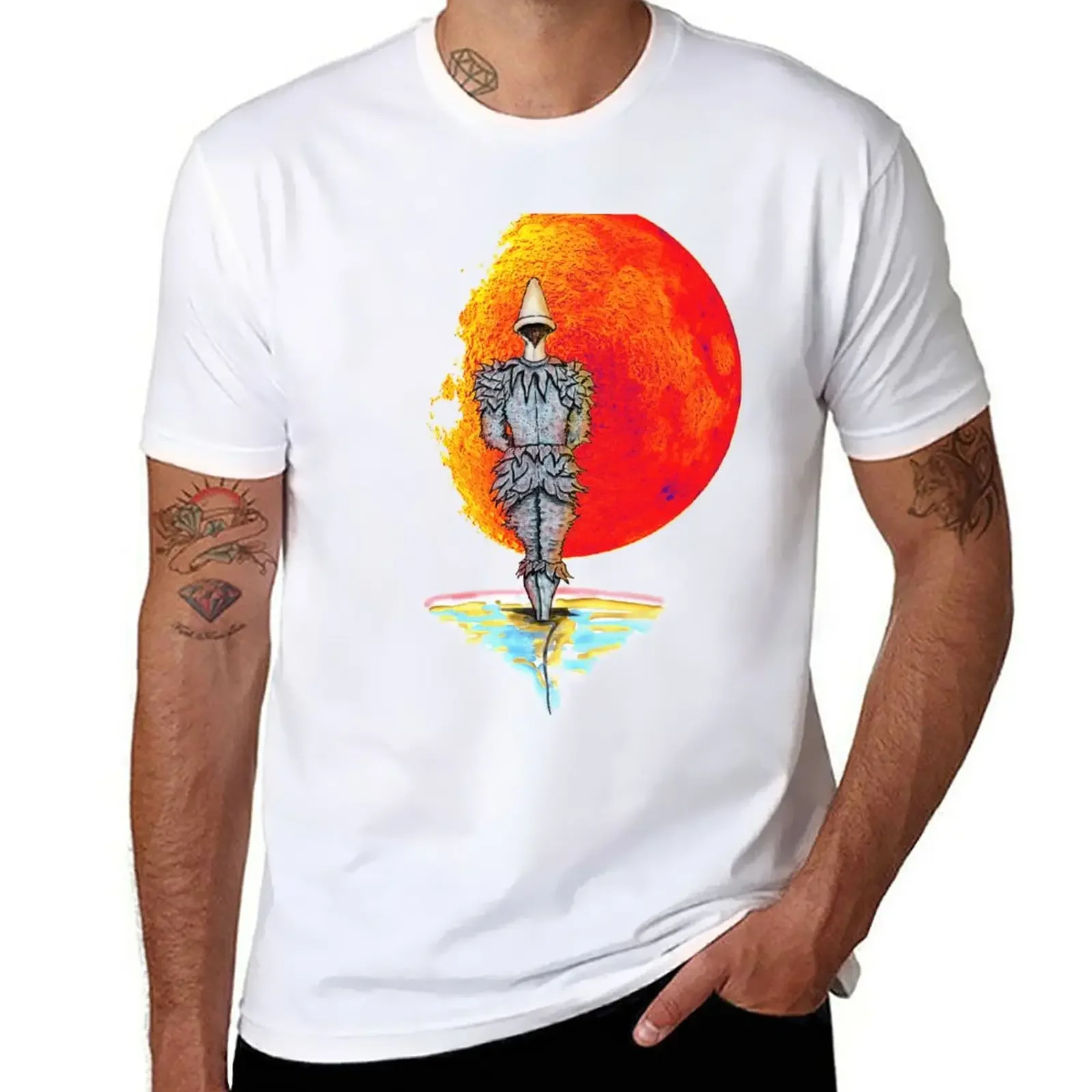 Ziggy Pierrot Tribute T-Shirt Tees Funnys T Shirt Uomo