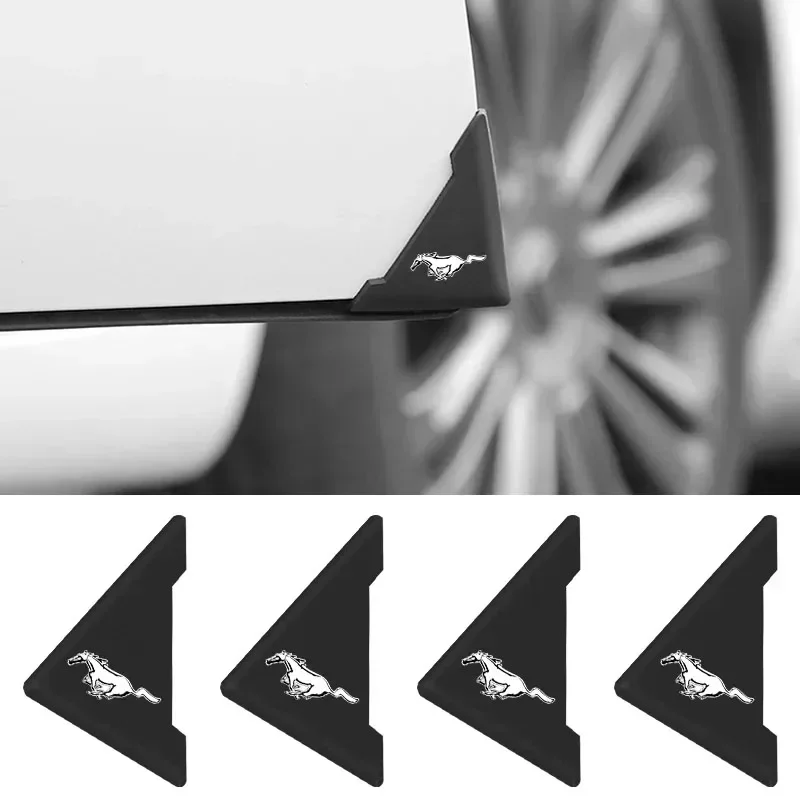 2Pcs Auto Car Door Guard Edge Corner Protector Accessori Auto Per Ford Mustang Shelby Gt 350 500 Cobra 2016 2017 2018 2019