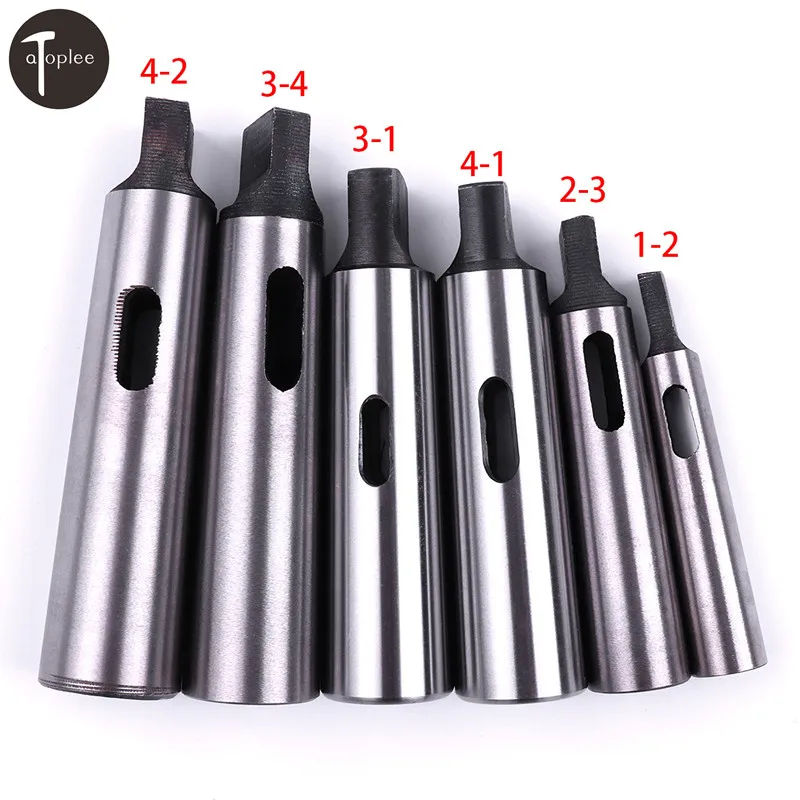 1Pcs Di Precisione 0.015 Millimetri Cono Morse Adapter/Riduzione Drill Chuck Manica Per Mt1-Mt2 Mt2-Mt3 Mt3-Mt4 Mt1-Mt3 Mt2-Mt4 Mt1-Mt4
