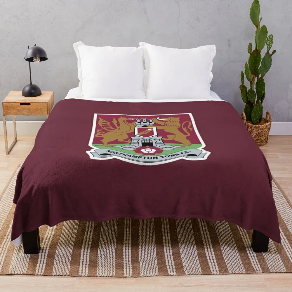 Northhampton Town Fc Coperta Da Tiro Coperte Pelose Coperta Per Coperte Da Letto Decorative Leggere Da Viaggio