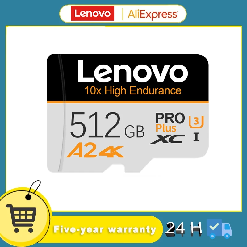 Scheda Di Memoria Lenovo Da 512Gb Per Nintendo Switch V30 4K Micro Tf Sd Card 128Gb 256Gb 64Gb Cartao De Memoria Per Nintendo 64 Game