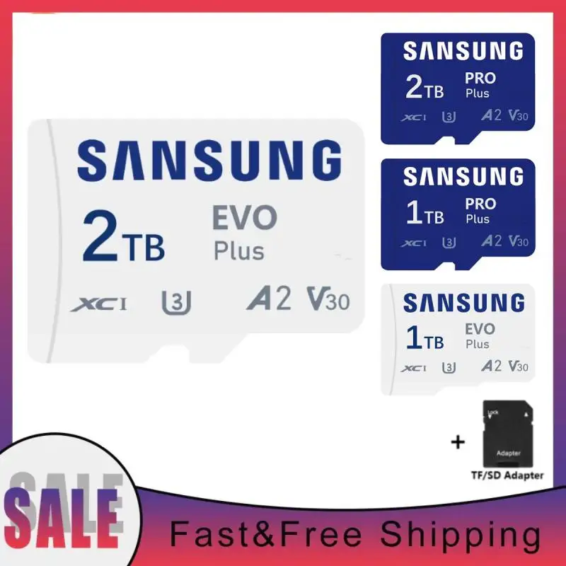 Scheda Di Memoria Memori Micro Sd 2Tb Originale C10 Tf Microsd Tf Card Sdxc 1Tb U3 4K Per Telefono Drone Camera Nintendo Switch