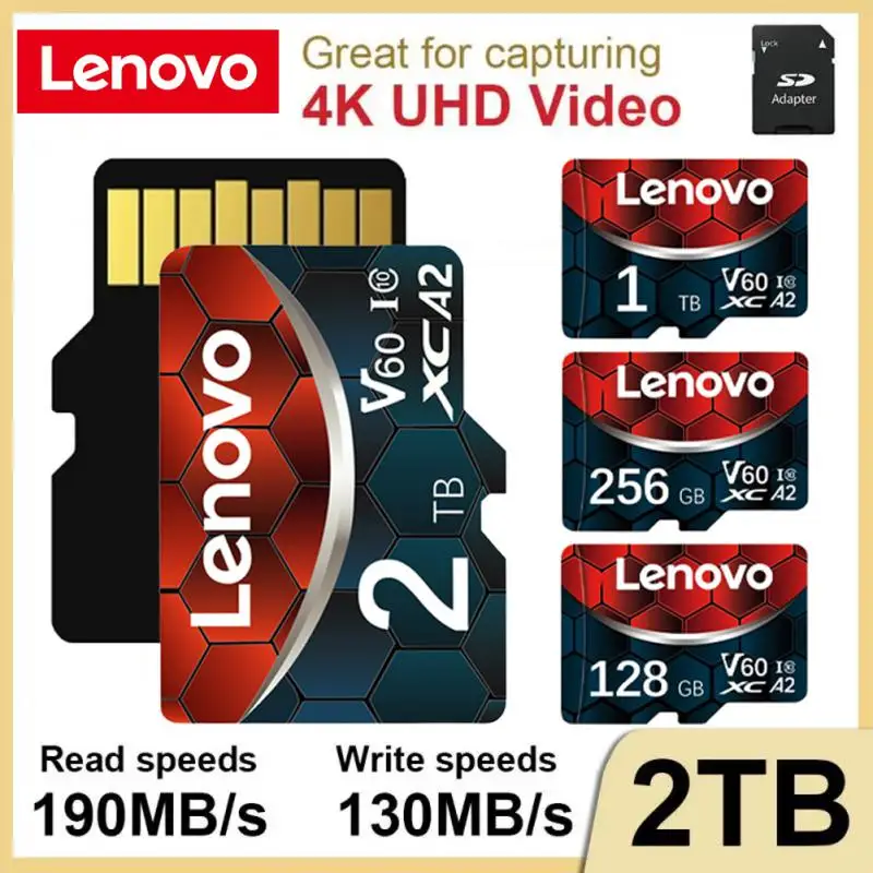 Lenovo 2Tb 1Tb Scheda Di Memoria Sd Ad Alta Velocità Micro Tf Sd Card 128Gb Tarjeta Microdrive Cartao De Memoria Per Juegos Nintendo Switch