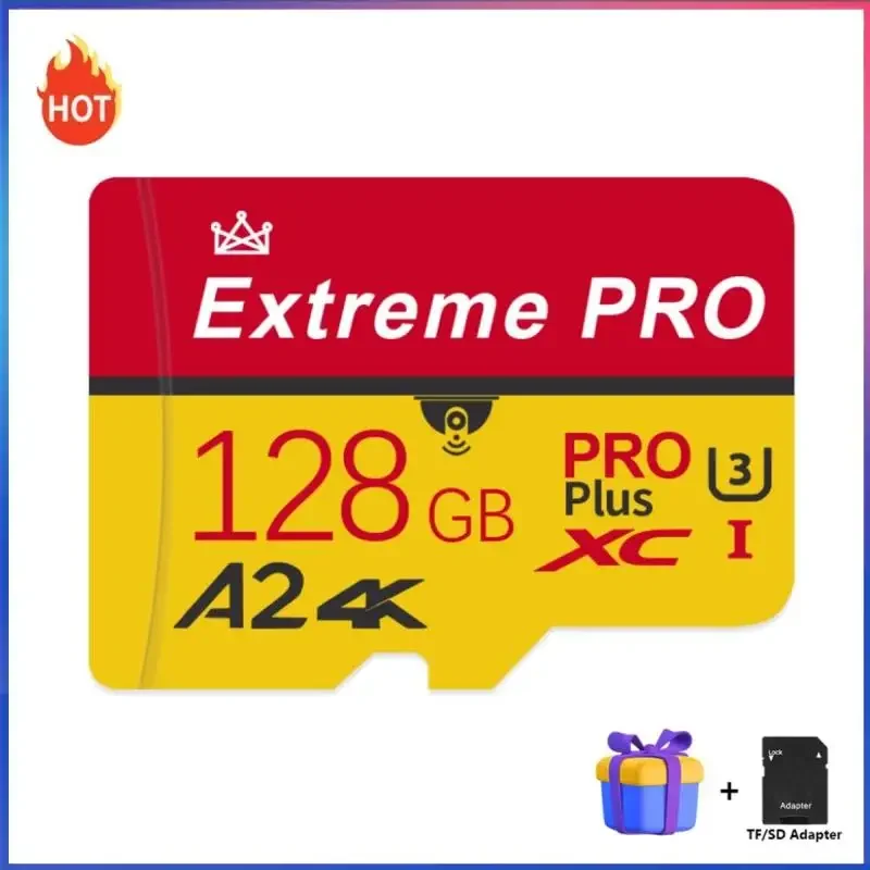 Micro Tf Sd Card 2Tb 256Gb Extreme Sd Memory Card 128Gb 512Gb 1T Scheda Di Memoria Ad Alta Velocità U3 A2 Tf Card Per Laptop Nintendo