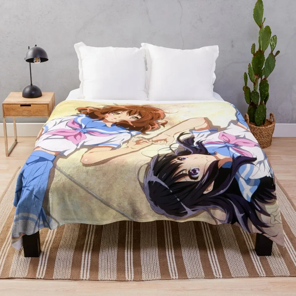 Hibike! Coperta Da Tiro Euphonium Hairys Luxury Addensare Fluffy Shaggy Fluffy Softs Coperte