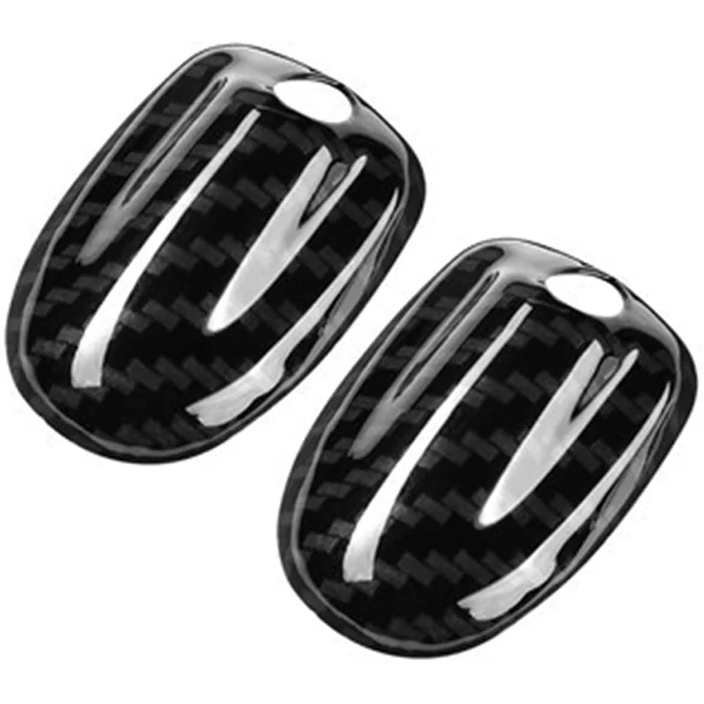 Car Wiper Nozzle Cover For-Bmw Mini Cooper S Countryman Clubman F54 F55 F56 F57 F60(Carbon Fiber)