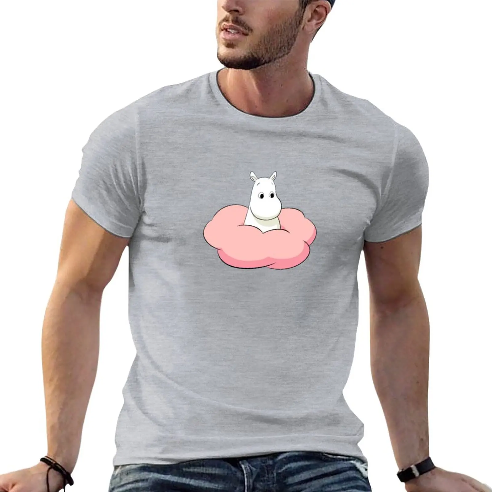 New Floating Troll In Candyfloss Clouds T-Shirt Summer Tops New Edition T Shirt Sweat Shirt Magliette Alte Da Uomo