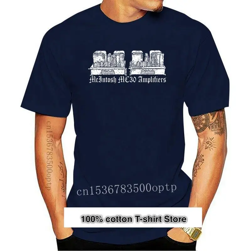 Mcintosh-Camisetas Con Estampado De Amplificadores Mc30, Ropa De Peso Pesado, Tallas S A 5Xl, Novedad