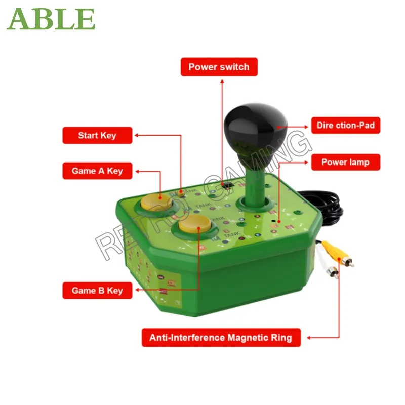 Consola De Juegos Portáti Classic Mini Arcade Joystick Plug And Play 180 Tv Video Giochi Retrò Per Bambini Regalo