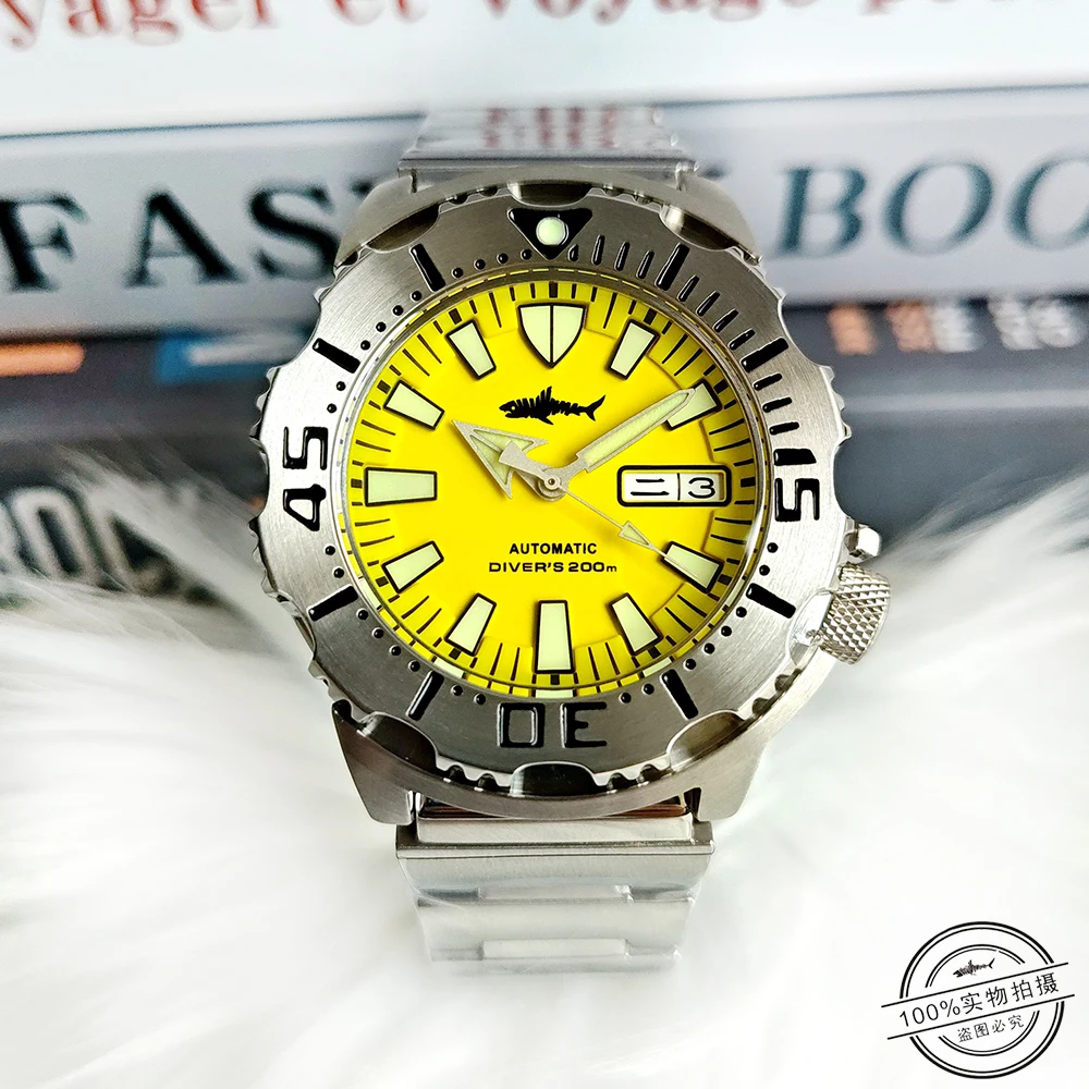 Heimdallr Watch Negozio Ufficiale Monster Orologio Meccanico Impermeabile Specchio Zaffiro Super Cool Dual Calendar Movimento Nh36 C3