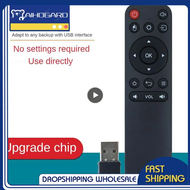 Bpr1S Plus Ble 5.0 Air Mouse Telecomando Vocale Telecomando Wireless 2.4Ghz Con Giroscopio Per Android Tv Box / Pc