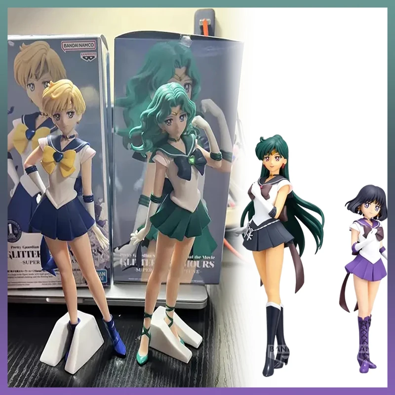 Sailor Moon Meiou Setsuna Sailor Saturn Sailor Neptune Sailor Uranus Sailor Mercury Anime Figurine Action Figure Model Toy Gifts