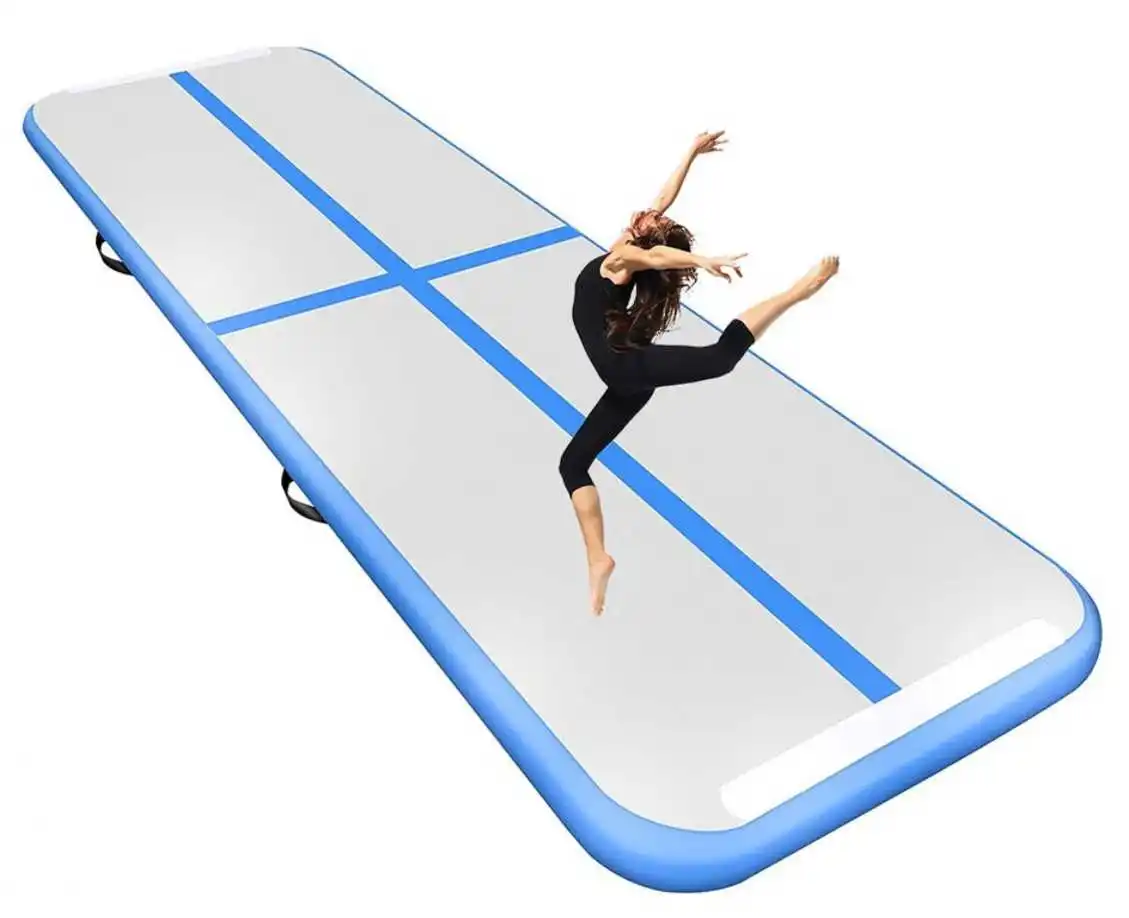 Trasporto Libero 6M Gonfiabile A Buon Mercato Ginnastica Materasso Palestra Tumble Airtrack Pavimento Tumbling Air Track In Vendita