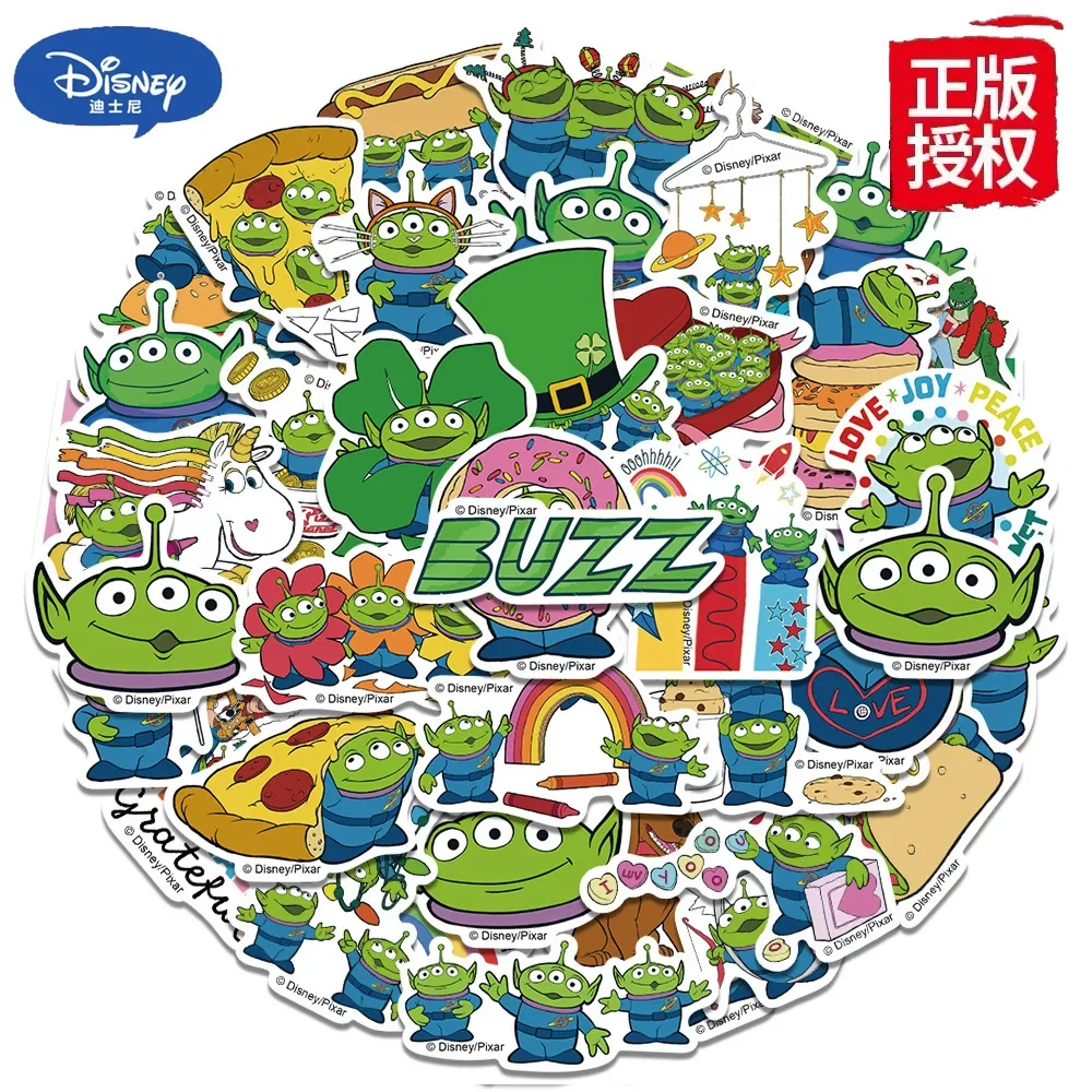 42Pcs Baby Yoda Stickers Disney Anime Star Wars Impermeabile Skateboard Bagagli Laptop Marvel Guitar Decalcomanie Bambini Sticker Toys