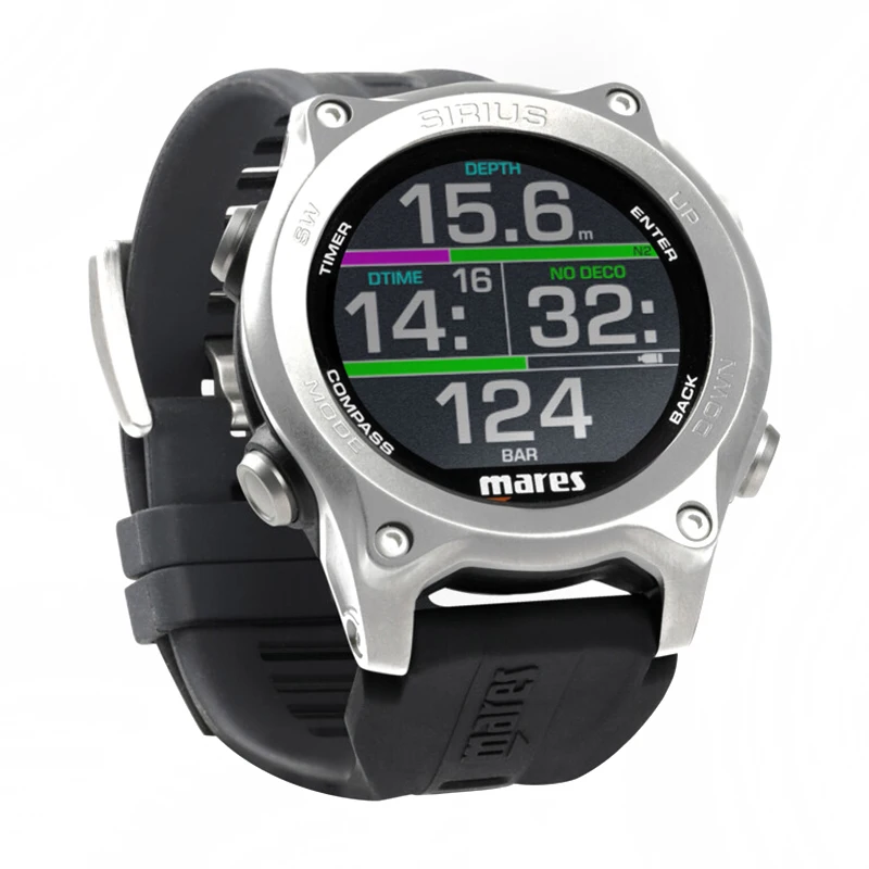 Marsues Sirius Sirius Diving Computer Watch Scuba Free Diving Watch Bluetooth Wireless Charging