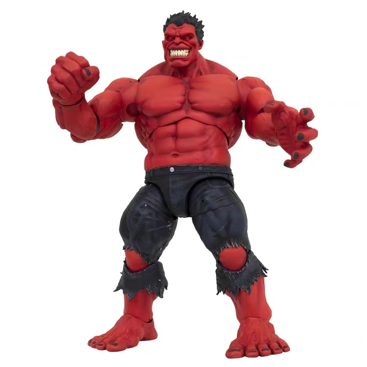 Diamond Select Toys Dst Marvel Select Red Hulk 9 Pollici 23Cm Original Action Figure Model Kid Toy Collezione Regalo Di Compleanno