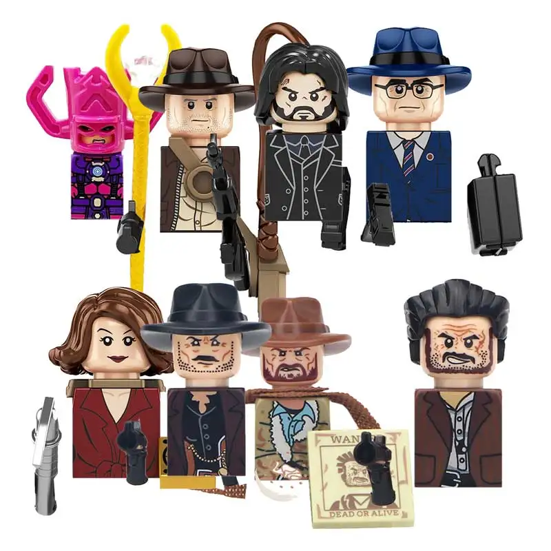 Kf6190 Wm6026 Film Indiana Jones E Il Quadrante Del Destino Bambole Di Helen Mini Action Figures Giocattoli Da Costruzione