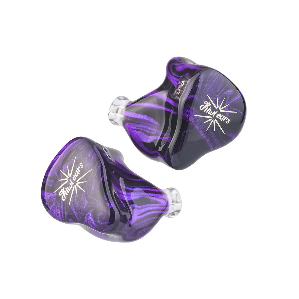 Kiwi Ears Quartet 2Dd + 2Ba Monitor In-Ear Ibrido 10Mm Titanium Dynamic Driver Iem Auricolare Cuffie Hifi Pre-Ordina 2 Settimane