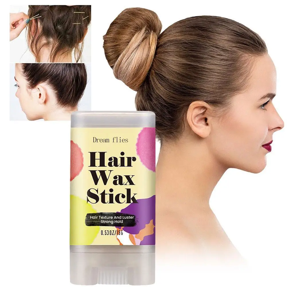 15G Hair Artefatto Hair Wax Stick Gel Cream Styling Hair Crespo Fisso Fluffy Bambini Uomini E Donne Styling Hair Wax Stick