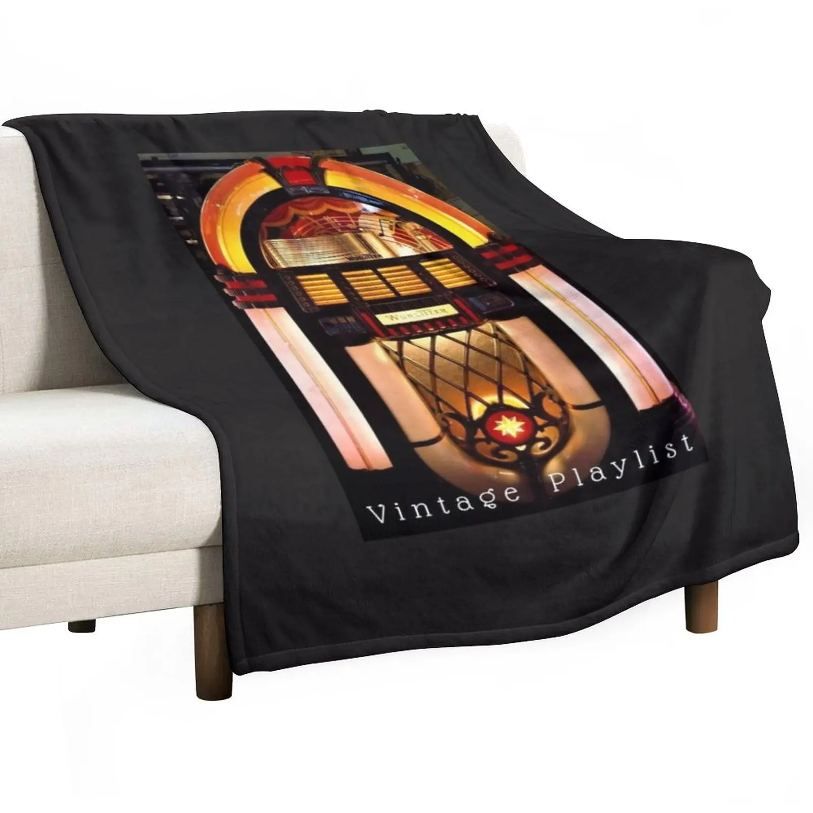 Wurlitzer Jukebox, King Of The Jukeboxes, Vintage Playlist Coperta Plaid Cosplay Anime Per Divano