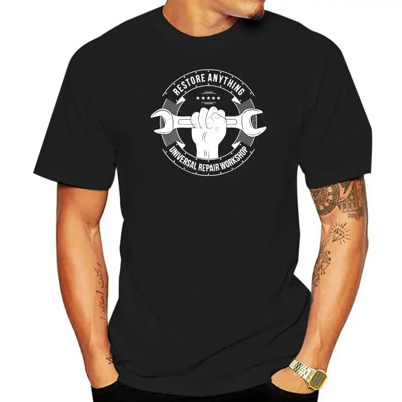 Ripristina Qualsiasi Cosa T-Shirt Officina Artigianato Tuning Vintage Simson Car Motorad