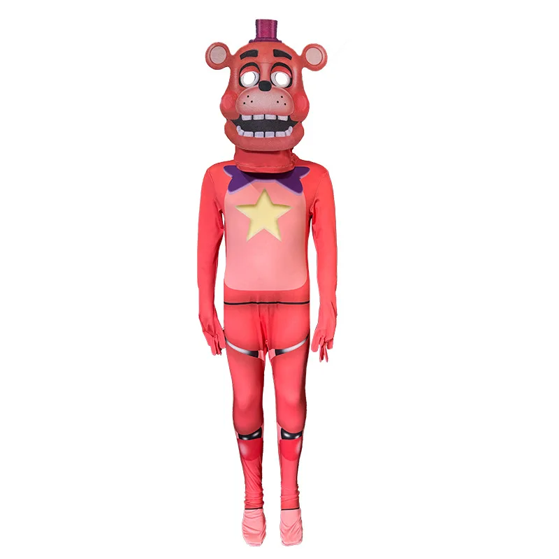 Costume Cosplay Glamrock Freddy Boy Girl Performance Costumes Feste Di Festa Teddy Bear Personaggi Party Game Anime Clothes