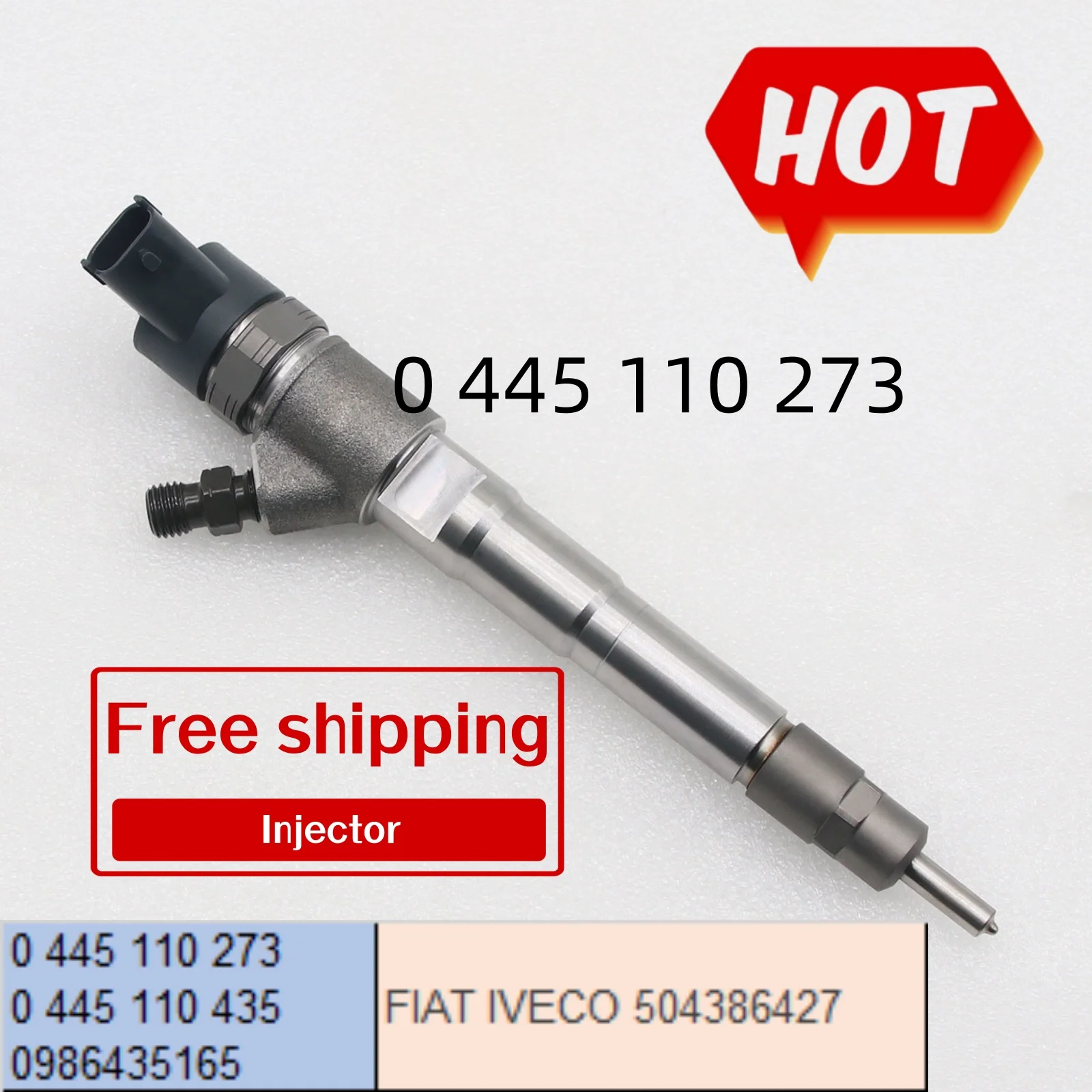 Cina Nuovo Made 0 445 110 273 Iniettore Common Rail 0445 110 273 Iniettore Di Carburante 0445110273