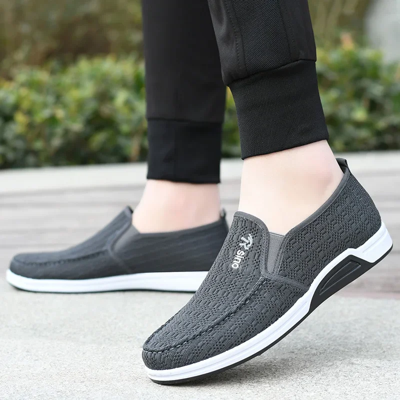 Deodorante Antiscivolo In Tessuto E Scarpe Casual In Rete Di Fascia Alta Traspiranti Canvas Men Zapatillas Comodas Balenciaga Zapatos Hombre
