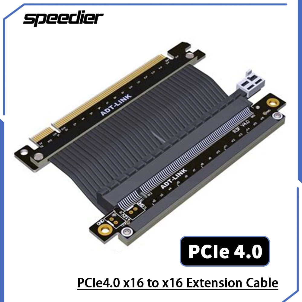 Riser Pcie 3.0 X16 Riser Cable Compatibile Rtx 3090 Rx6900Xt + Nvidia Gpus E Amd 6000 Series Gpu Extender Gen3 Per Custodia Atx