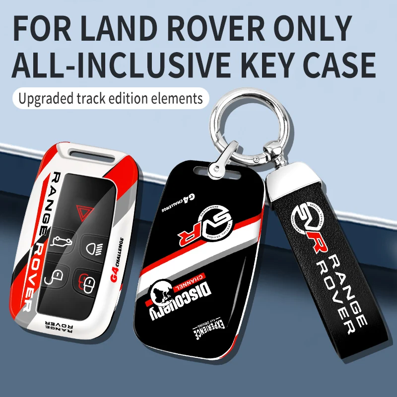 Fashion New Car Key Case Bag Per Land Rover Range Rover Discovery Sport Freelander 2 Velar Evoque Key Housing Accessori
