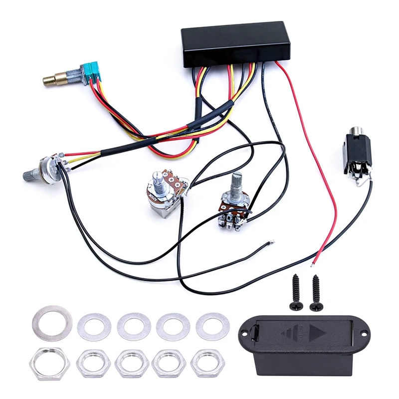 Nuovo Eq-B21T Chitarra Elettrica Bass Active Pickup Chitarra Elettrica Bass Line Accessori Per Strumenti