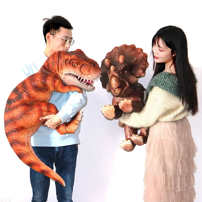 Animatronic Dinosaur Baby Realistic Rubber T-Rex Dinosaur Puppet