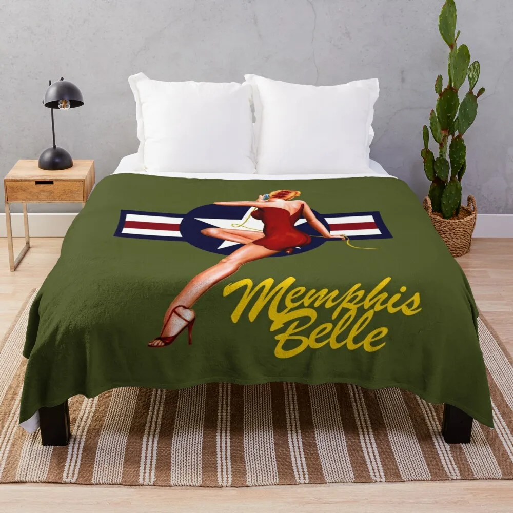 The Memphis Belle Coperta Da Tiro Per Divano Letto Plaid