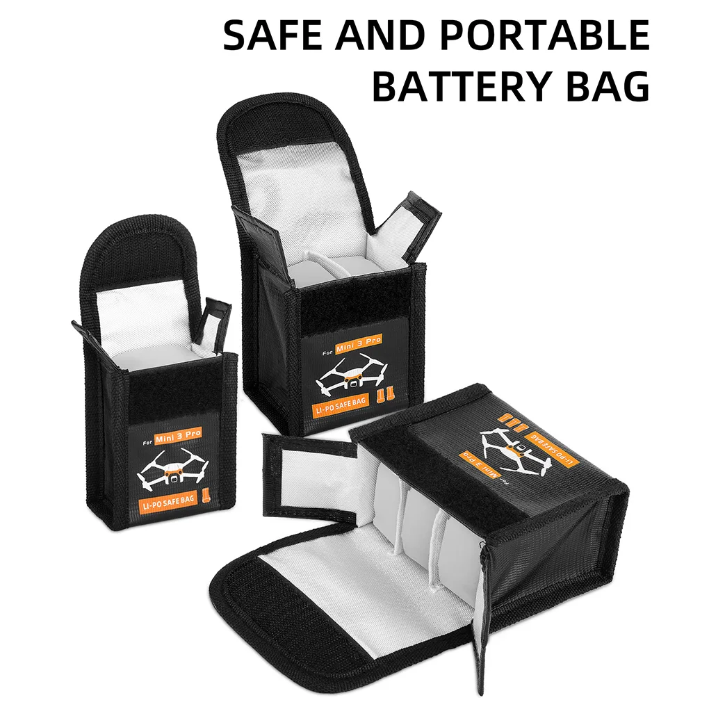 Drone Battery Storage Bag Batterie Quadcopter Custodia Protettiva Accessori Sostituzione Per Dji Mini 3 Pro 2 Slot