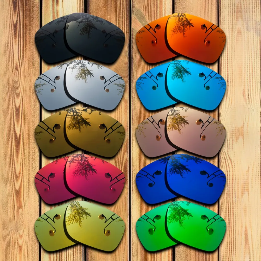 100% Lenti Di Ricambio Polarizzate Tagliate Con Precisione Per Occhiali Da Sole Oakley Jupiter Carbon Oo9220-Varietà